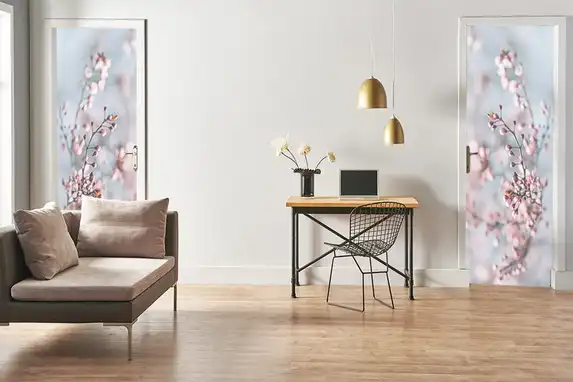 Türaufkleber für die Tür eines begehbaren Kleiderschranks, originell, günstig und in Top-Qualität.