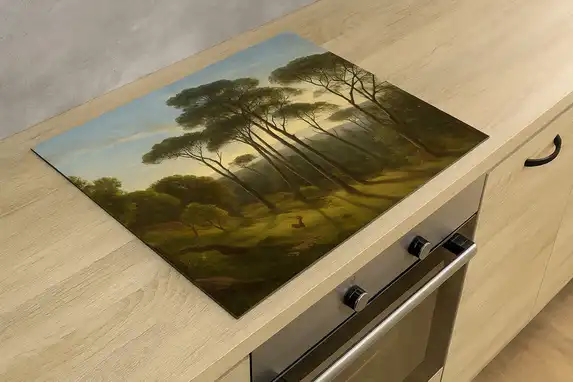 Personalisieren und dekorieren Sie Ihre Küche bei Fotogeschenk beispielsweise mit einem einzigartigen Induktionskochfeldschutz.