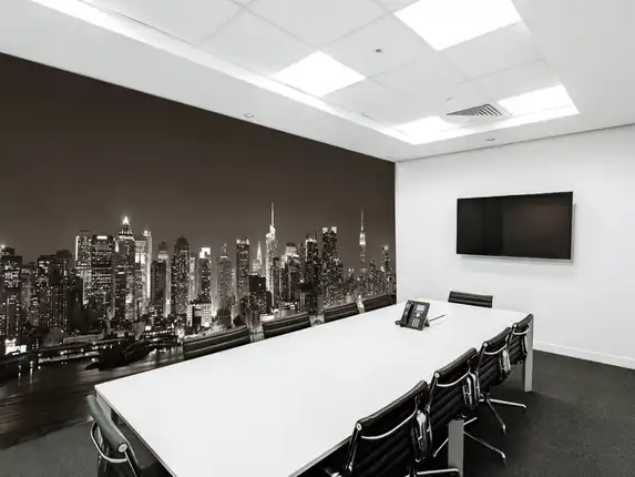 Photo wallpaper with New York skyline.