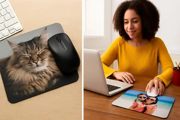 Unsere Mauspads und die darauf befindlichen Drucke sind von sehr hoher Qualität.